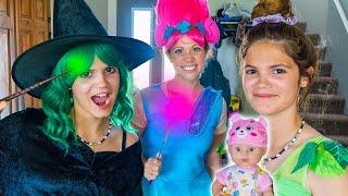  Tinker Bell and Princess Poppy  SAVE Baby Doll from the Wicked Witch!