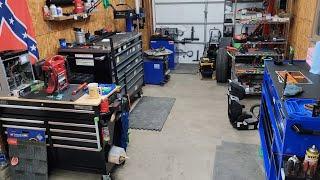 ToolBoxTours, 3 toolboxes 1 shop, 2024 final shop walk through. #snapon #tools #harborfreight #viral