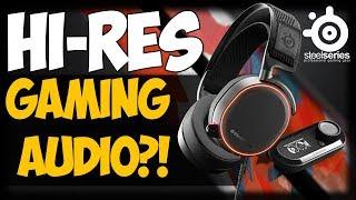 HI-RES GAMING AUDIO?! SteelSeries Arctis Pro + GameDAC Review