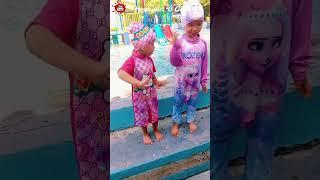 BERENANG DI TAMAN PULE MADIUN SERU GAES KUMPULAN VIDEO HIMAWARI D CHANNEL #fyp #swimming