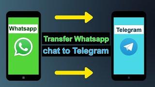 how to export whatsapp chat to telegram | how to transfer whatsapp chat to telegram | TH TRiCKz