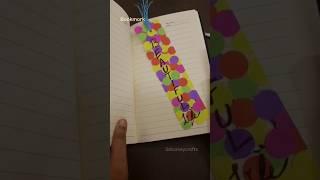 Easy bookmark making for kids #youtubeshorts #shorts #diy #craft