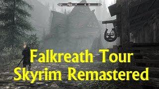 Falkreath Tour Skyrim PS4 Remastered Gameplay