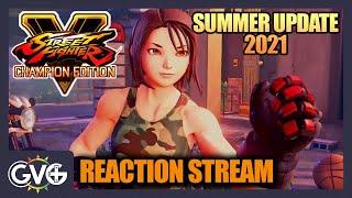 Let's Watch the Street Fighter V Summer Update 2021 Presentation!