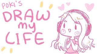 DRAW MY LIFE  ft. Lilypichu  | Pokimane