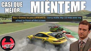 La peor excusa de la historia del simracing