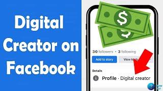 How to become a digital creator on Facebook - Professional mode 2023