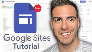 Google Sites Advanced Tutorial 2024  How To Use Google Sites & Create a Free Website with Templates