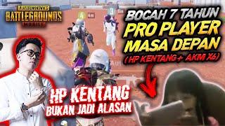 HP KENTANG BUKAN  JADI ALASAN !! STREAMER BOCAH UMUR 7 TAHUN CALON PRO PLAYER MASA DEPAN !! - PUBGM