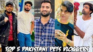 Top 5 Pakistani Pets Vloggers | Top 5 Pakistani Youtubers #vlog #pets #youtuber