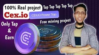 Real Free Mining Telegram Project | Cex.io power tap | Telegram Airdrop