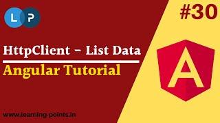 API Listing | API calling from Angular | Http Client | Angular 12 Tutorial | Learning Points