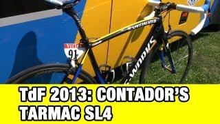 Tour de France 2013: Alberto Contador's Specialized Tarmac SL4