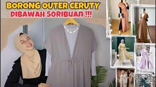 SHOPEE HAUL OUTER CERUTI DIBAWAH 50RIBU !!! DEFINISI MURAH TAPI MEWAH