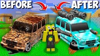 How to UPGRADE MERCEDES-BENZ G-CLASS in Minecraft ! BEFORE vs AFTER G-WAGON !