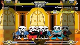 Sans Party 4v4 Patch MUGEN 1.0 Battle!!!