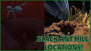 BLACK ANT HILL LOCATIONS! Grounded Tips and Tricks!