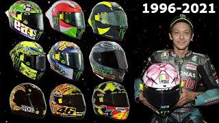 Koleksi Helm Valentino Rossi (1996 hingga 2021) | Helm Khusus | Misano | Mugello