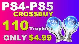 Easy PS5 & PS4 Crossbuy Game | 2x Platinum with 110 Trophies | Only $4.99 & Stackable