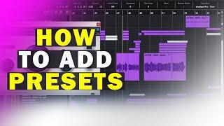 How To Add Mixing And Mastering Presets In Cubase