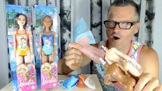 Rebody Redress 2022 Budget Barbie Water Play Dolls Sunshine & Sprinkles Unboxing Review Comparison
