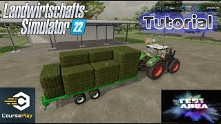 LS22 Courseplay Tutorial #11 Ballensammeln mit Autoload Funktion