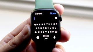 How To Use Swipe Keyboard On Apple Watch Series 7