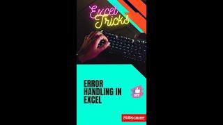 How to Handle NA in Data || Excel Tricks || #shorts