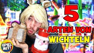 5 Arten Wichteln | WER BEKOMMT WELCHES GESCHENK?! | SCHUL CHAOS