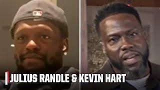 Julius Randle tells Kevin Hart what the Knicks' future holds during ECF Game 4 | NBA Unplugged