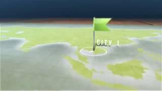 Map Animation After Effects Template  Animated Map Path V.3