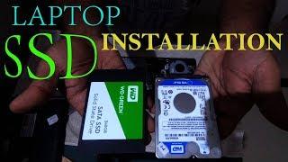 ssd hard drive installation laptops  kottakkal it