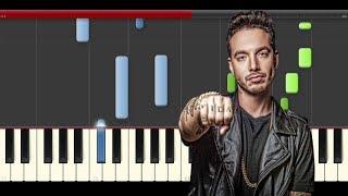 J Balvin Mi Gente Piano Willy William Midi tutorial Sheet app Cover Voodoo Song Karaoke Beyonce