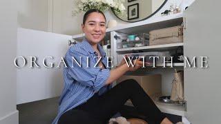 ORGANIZE With Me: Storage and Space Saving Tips | Haley Estrada