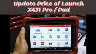 What is the price of Update Renewal of Launch Scanners? How to Update Launch X431 Pro / Pad