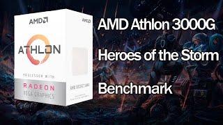 Athlon 3000G Heroes of the Storm Test CPU (Stock/OC/GPU/iGPU) Radeon Vega 3 Benchmark HD7870 LowSpec