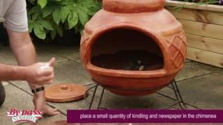 How to 'cure' a clay chimenea before use to prevent cracking