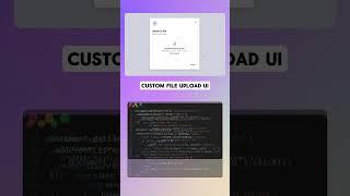 Custom File Upload UI #webdesign #tutorials #htmlcss
