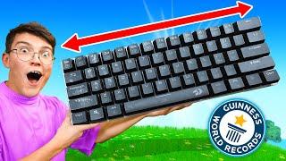 Le plus GROS CLAVIER au MONDE !