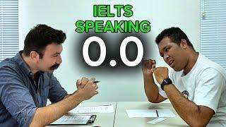 IELTS Speaking Band 0.0 | Can't Communicate Man