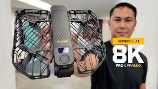 8K HOVER AIR X1 PRO / PROMAX - Hands On First Look