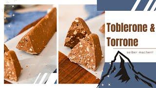 Hausgemachte Toblerone mit selbstgemachtem Torrone – Das perfekte Weihnachtsgeschenk!