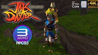 Jak and Daxter Collection 4K 60FPS Performance Gameplay | RPCS3 0.0.25-14388 PS3 Emulator PC