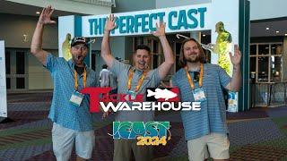 2024 Tackle Warehouse ICAST Intro with Jake, Joey, and Walker!