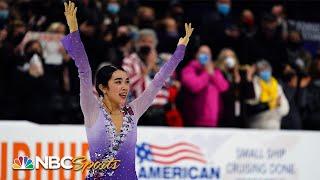 Karen Chen earns silver, Olympic spot in nail-biting Nationals free skate | NBC Sports