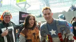 Clark, Chloe, and Gabriel Undercover at Comic-Con - Marvel's Agents of S.H.I.E.L.D.