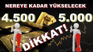 Bildiklerinizi Unutun | Gram Altın Yeni Hedefi 4500 TL | Altın Yorumları | Gümüş | Dolar | Borsa