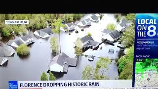 Hurricane Florence Destroys Parts of Leland NC