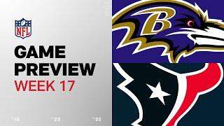 Baltimore Ravens vs. Houston Texans | 2024 Week 17 Game Preview