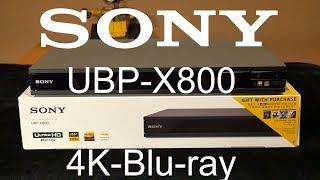 Sony UBP-X800 4K Ultra Blu-ray player